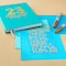 12 Pack: Gold Glitter Swirl Stickers by Recollections™